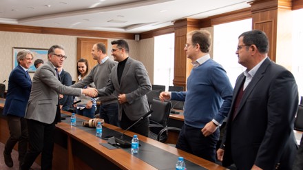 Sürdürülebilir Tarım ve Yaşam - Yaşayan Topraklar Projesi’nin paydaşları Rektör Aksoy’u ziyaret etti